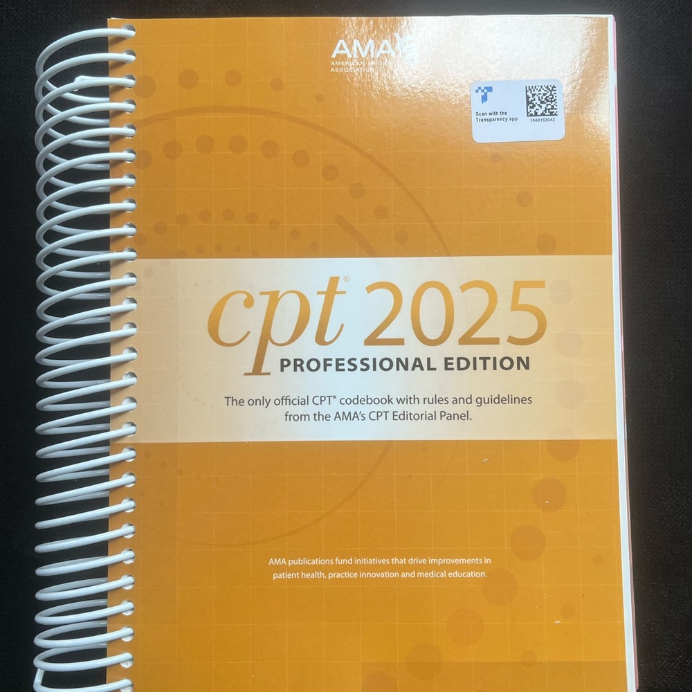CPT 2025 Professional Edition Spiral Book
